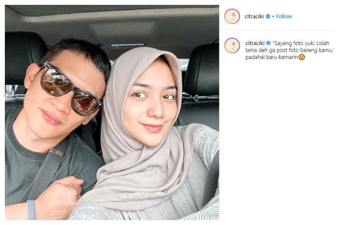 Rezky Aditya dan Citra Kirana. (Instagram/@citraciki)