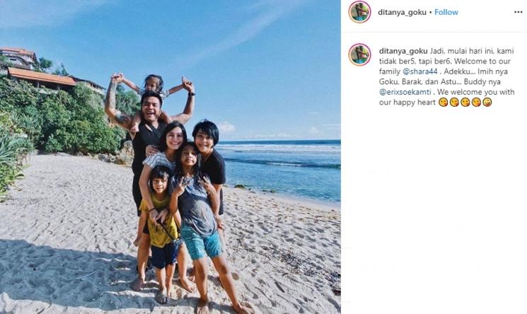 Keterangan Istri pertama Erix Soekamti (Instagram/@ditanya_goku)
