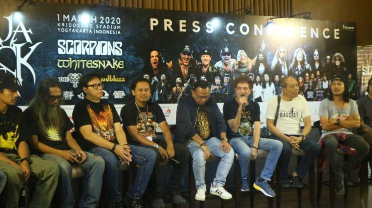 Konferensi Pers JogjaROCKarta di Eboni Hotel Tentrem Yogyakarta (MataMata.com/Firna)