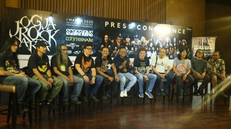 Konferensi Pers JogjaROCKarta di Eboni Hotel Tentrem Yogyakarta (MataMata.com/Firna)