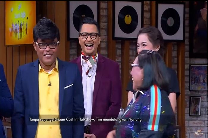 Momen Nunung kembali ke Ini Talkshow (Tangkapan layar YouTube channel Ini Talk Show)