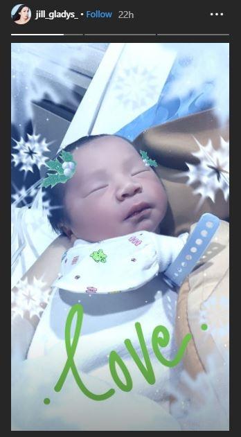Anak kedua Jill Gladys. (Instagram/@jill_gladys_)