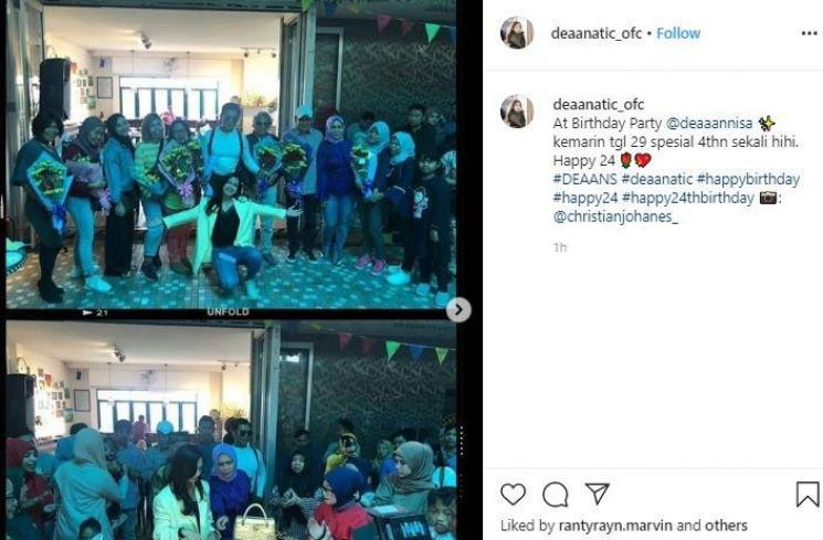 Dea Annisa. (Instagram/@deaanatic_ofc)