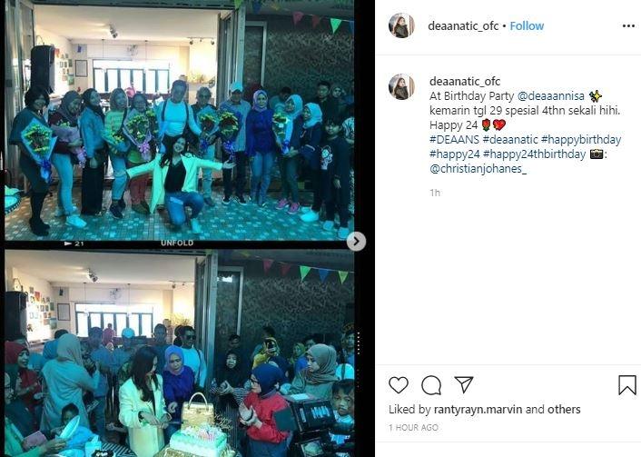 Dea Annisa. (Instagram/@deaanatic_ofc)