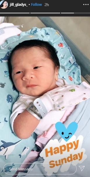 Anak pertama Jill Gladys. (Instagram/@jill_gladys_)