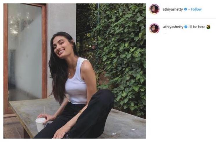 Athiya Shetty. (Instagram/@athiyashetty)