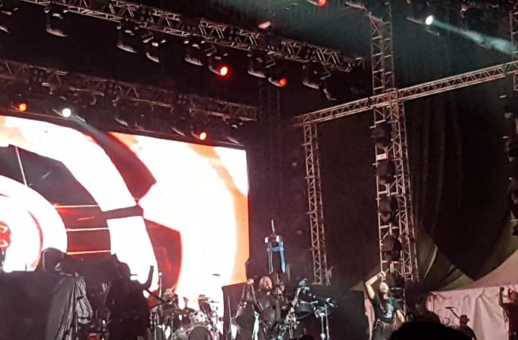 The Hu, band rock Mongolia tampil di JogjaROCKarta Festival 2020. (IrmaJoanita/Matamata.com)