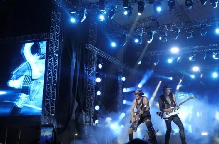 Scorpions meriahkan JogjaROCKarta. (DewiYuliantini/Matamata.com)