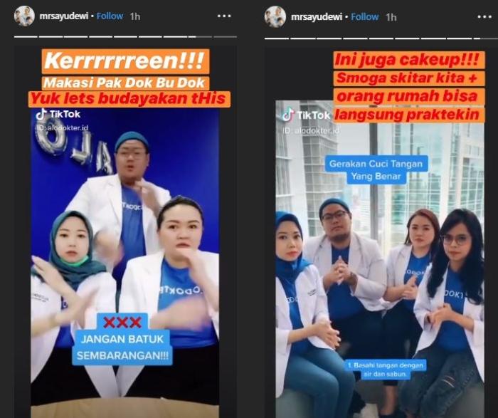 Ayu Dewi. (Instagram/@mrsayudewi)