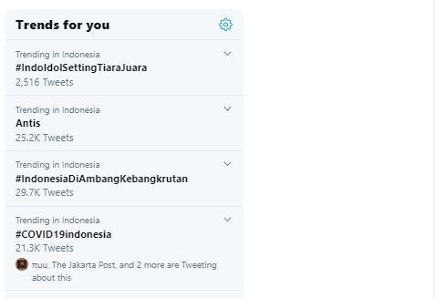 Tiara Indonesian Idol. (Twitter)