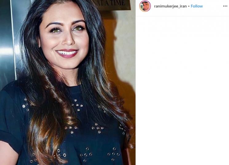 Rani Mukerji (Instagram/@ranimukerjee_iran)