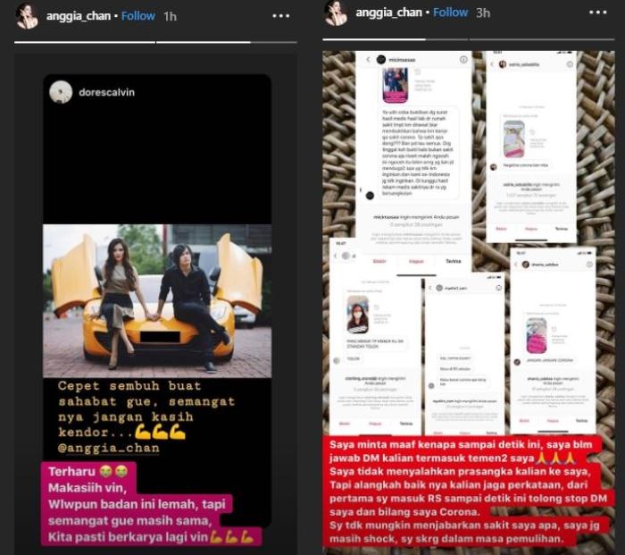 Anggia Chan. (Instagram/@anggia_chan)