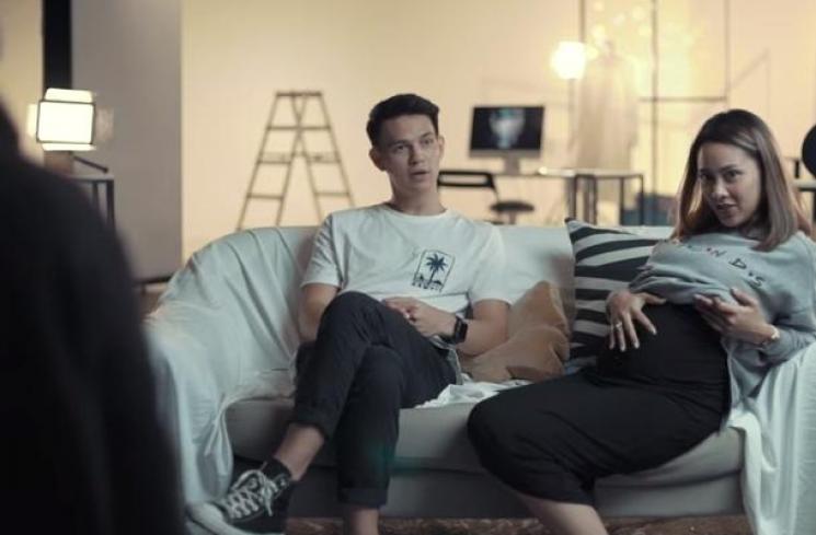 Marcell Darwin cerita seputar kehamilan Nabila Faisal (YouTube/The Darwins)