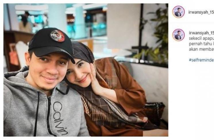 Zaskia Sungkar dan Irwansyah. (Instagram/@zaskiasungkar15)