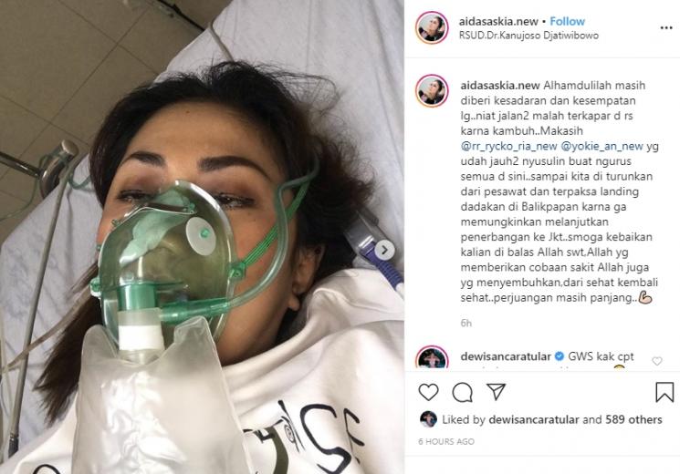 Aida Saskia (Instagram/@aidasaskia.new)