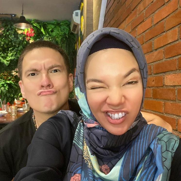 Dewi Sandra dan Betrand Antolin (Instagram/@dewisandra)