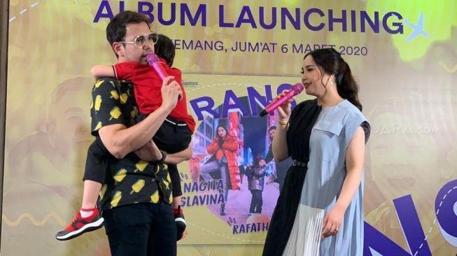 Raffi Ahmad dan Nagita Slavina. [Evi Ariska/Matamata.com]