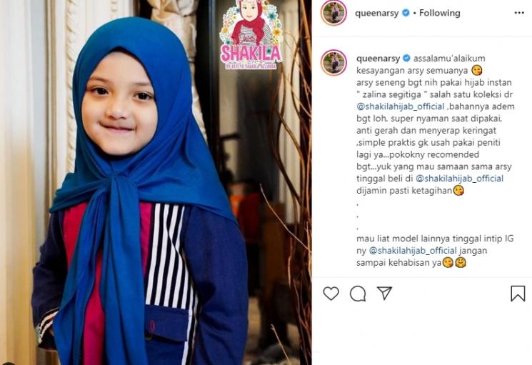 Arsy Hermansyah (Instagram/@queenarsy)