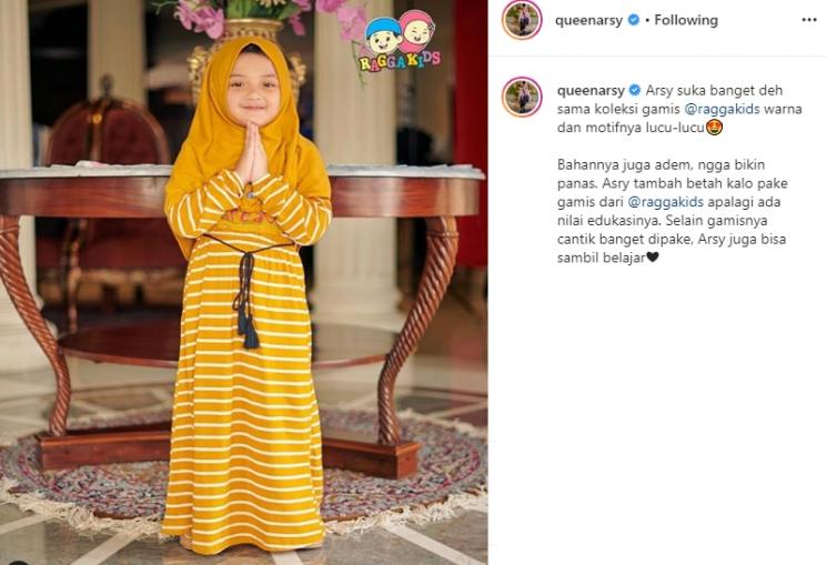 Arsy Hermansyah (Instagram/@queenarsy)