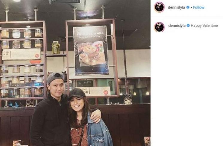 Dennis Lyla dan Thalita Latief. (Instagram/@dennislyla)