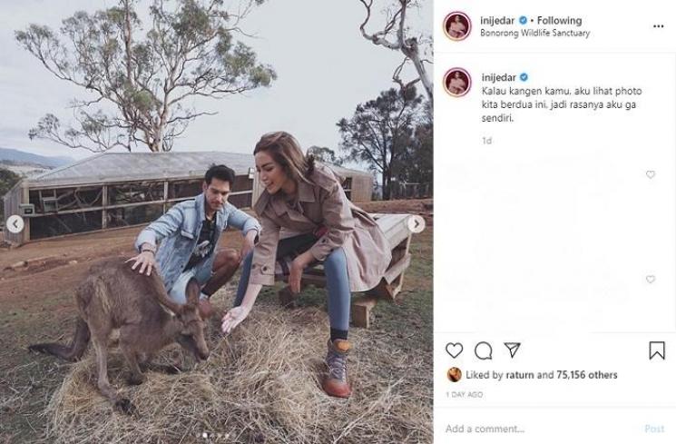 Jessica Iskandar dan Richard Kyle (Instagram @inijedar)