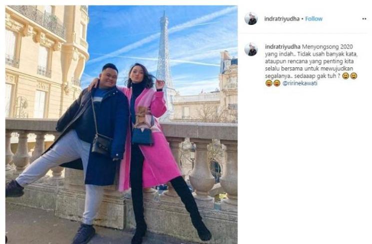 Ririn Ekawati dan asisten. (Instagram/@indratriyudha)