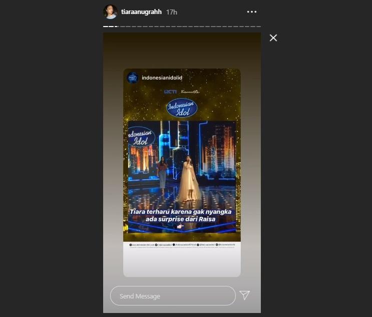 Potret akrab Raisa dan Tiara Indonesian Idol. (Instagram)