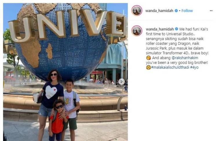 Wanda Hamidah. (Instagram/@wanda_hamidah)