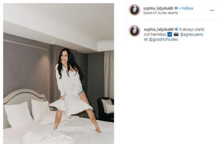 Sophia Latjuba. (Instagram/@sophia_latjuba88)
