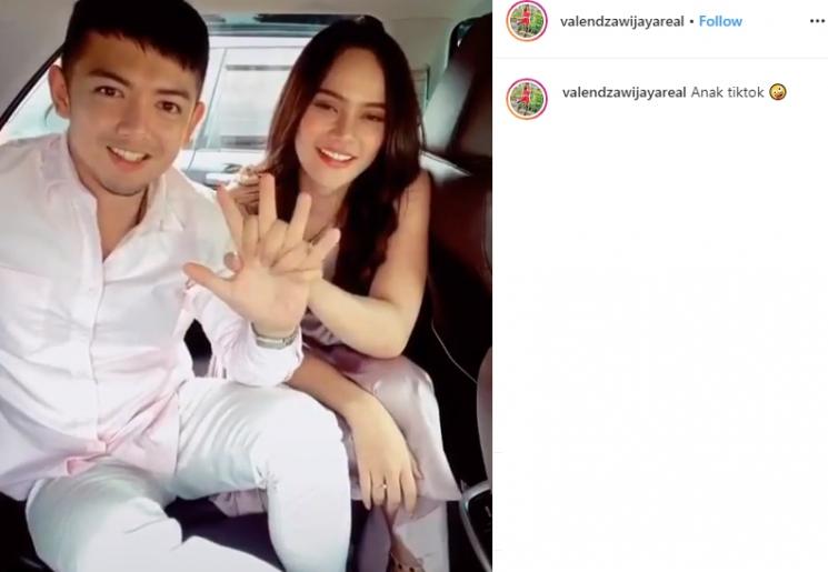 Nicky Tirta dan Valendza Wijaya (Instagram/@valendzawijayareal)