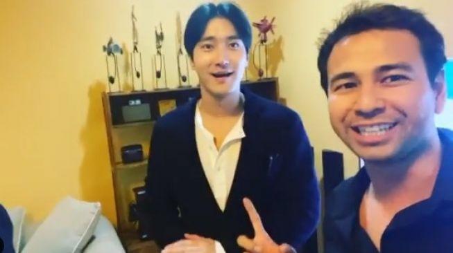 Raffi Ahmad dan Choi Siwon (Instagram/@raffinagita1717)