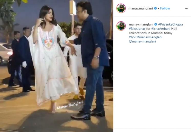 Priyanka Chopra dan Nick Jonas (Instagram/@manav.manglani)