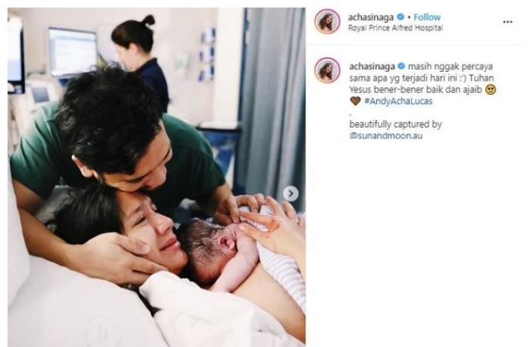 Acha Sinaga. (Instagram/@achasinaga)