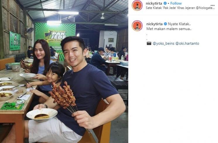 Nicky Tirta dan Valendza Wijaya (Instagram/@nickytirta)