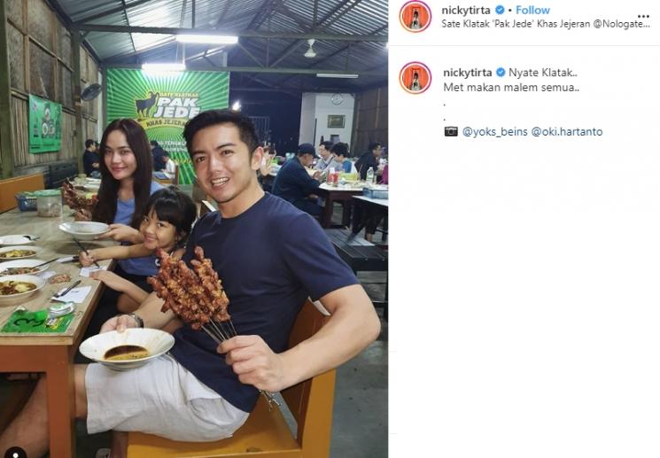 Nicky Tirta dan Valendza Wijaya (Instagram/@nickytirta)