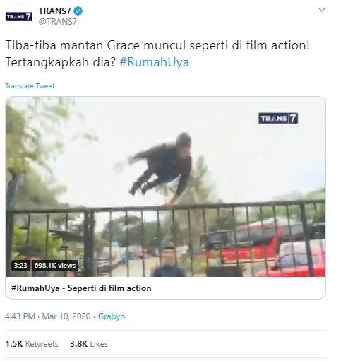 Program Uya Kuya. (Twitter/trans7)