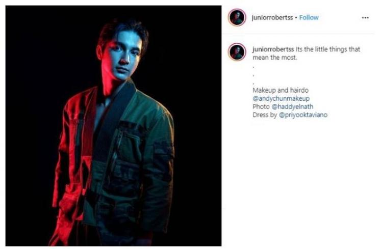 Junior Roberts. (Instagram/@juniorroberts)