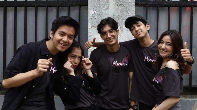 Para pemain film Mariposa  [MataMata.com/Angga Budhiyanto]