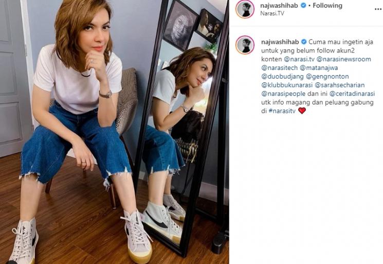 Najwa Shihab (Instagram/@najwashihab)