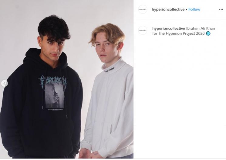 Ibrahim Ali Khan (Instagram/@hyperioncollective)