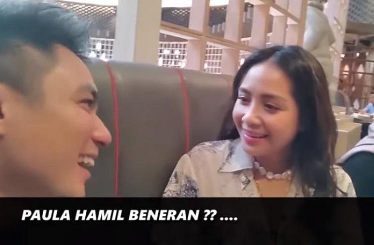 Nagita Slavina kena prank Baim Wong. (YouTube/Baim Paula)