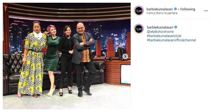 Barbie Kumalasari. (Instagram/@barbiekumalasari)