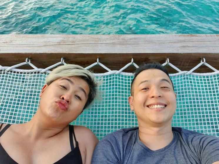 Ernest Prakasa dan istri, Meira Anastasia (Instagram/@ernestprakasa)