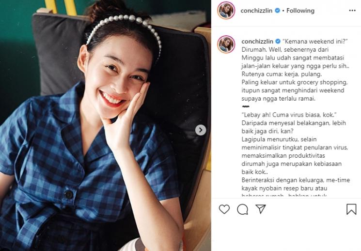 Conchita Caroline Rajasa (Instagram/@conchizzlin)