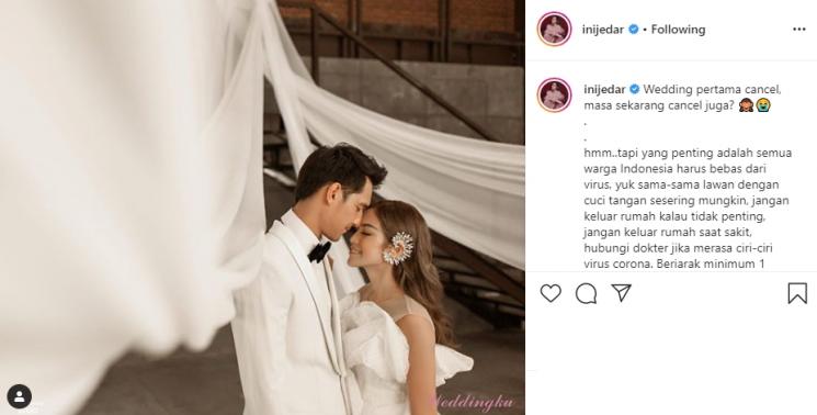 Jessica Iskandar dan Richard Kyle (Instagram/@inijedar)