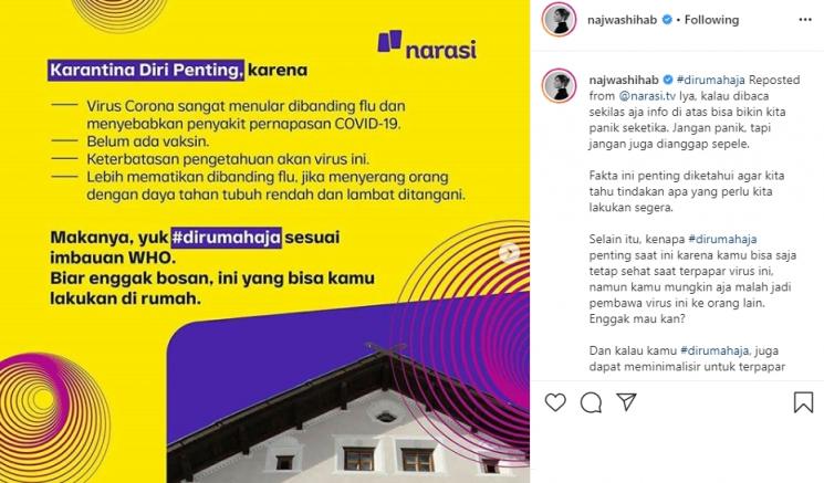 Najwa Shihab (Instagram/@najwashihab)