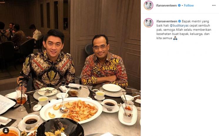 Ifan Seventeen (Instagram/@ifanseventeen)