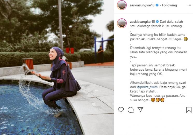 Zaskia Sungkar (Instagram/@zaskiasungkar15)