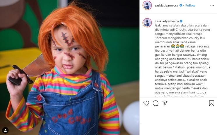 Anak Zaskia Adya Mecca (Instagram/@zaskiadyamecca)