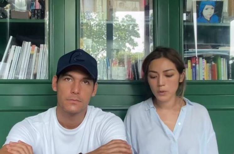 Jessica Iskandar dan Richard Kyle. (Youtube/JessicaIskandar)